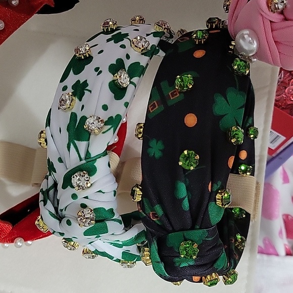 Accessories - 1 New St. PATRICK'S DAY headband studed rhinestones